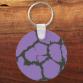 Porte-clés Girafe à fourrure violette (Recto)