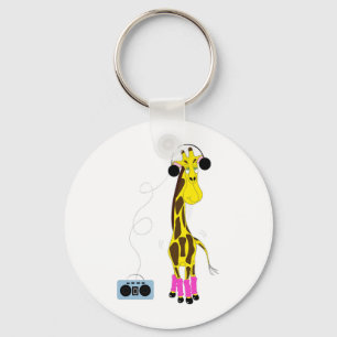 Porte-clés Girafe de danse