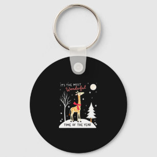 Porte-clés Girafe Drôle La Plus Merveilleuse Période T-Shirt 