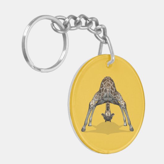 Porte-clés Girafe flexible (Devant gauche)