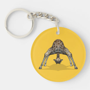 Porte-clés Girafe flexible