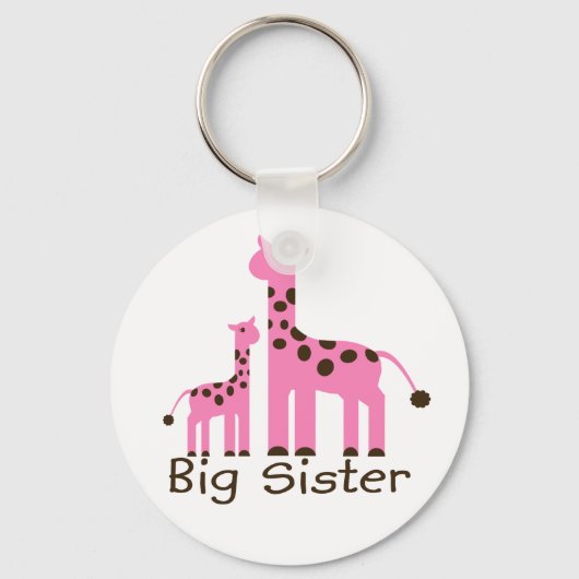 Porte-clés Giraffe Big Sister (Recto)