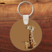 Porte-clés Giraffe cadeau de famille (Recto)
