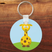 Porte-clés Giraffe de dessin (Recto)