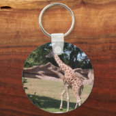 Porte-clés "Giraffe gracieuse" Porte - clé photo (Recto)