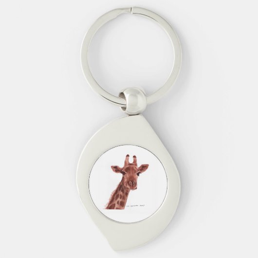 Porte-clés giraffe key chain (Devant)