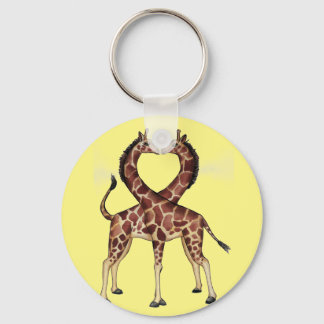 Porte-clés Giraffe Love porte - clé