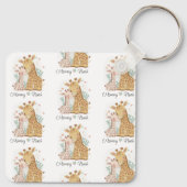 Porte-clés Giraffe personnalisée Porte - clé de bébé (Dos)