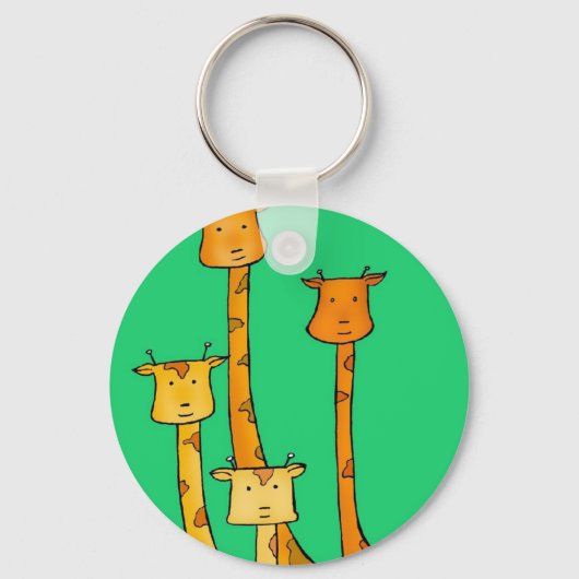 Porte-clés Giraffes (Recto)