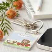 Porte-clés Girl And Dog Best Friends (Devant Droit)