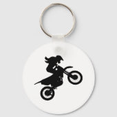 Porte-clés Girl Dirt Bike (Verso)