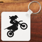 Porte-clés Girl Dirt Bike (Verso)