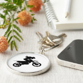 Porte-clés Girl Dirt Bike (Côté)