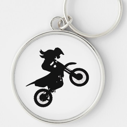 Porte-clés Girl Dirt Bike (Devant)