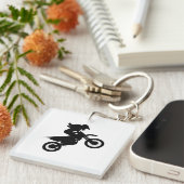 Porte-clés Girl Dirt Bike (Devant Droit)