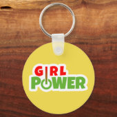 Porte-clés Girl Power (Recto)
