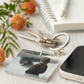 Porte-clés Girl with clouds (Devant Droit)