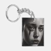 Porte-clés Girl with tears (Devant gauche)