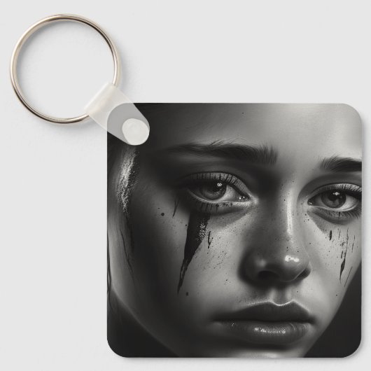 Porte-clés Girl with tears (Recto)