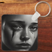 Porte-clés Girl with tears (Verso)