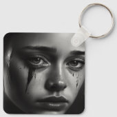 Porte-clés Girl with tears (Dos)