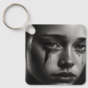 Porte-clés Girl with tears