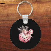 Porte-clés Girly Ckleball Princesse Reine Couronne Pour Femme (Recto)