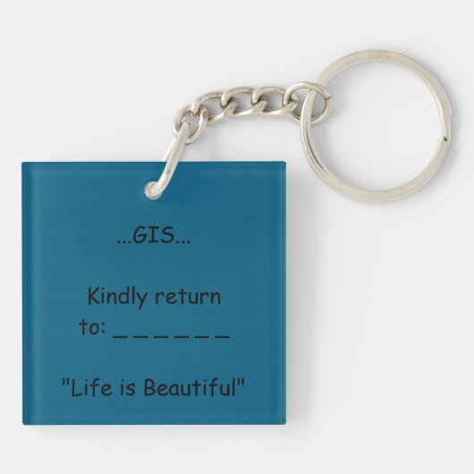 Porte-clés GIS/Surveyor Keychains (Dos)