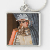 Porte-clés Giuseppe Arcimboldo - Le Bibliothécaire (Devant)