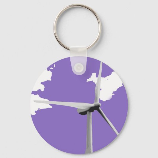 Porte-clés GKWF violet (Recto)
