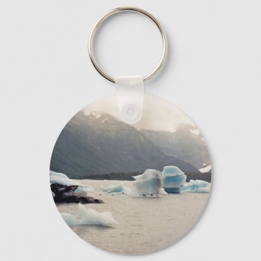 Porte-clés Glace bleue (Recto)
