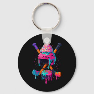Porte-clés Glace de hockey pour garçons hommes femmes enfants
