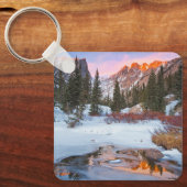 Porte-clés Glace et neige | Estes Park, Colorado (Recto)
