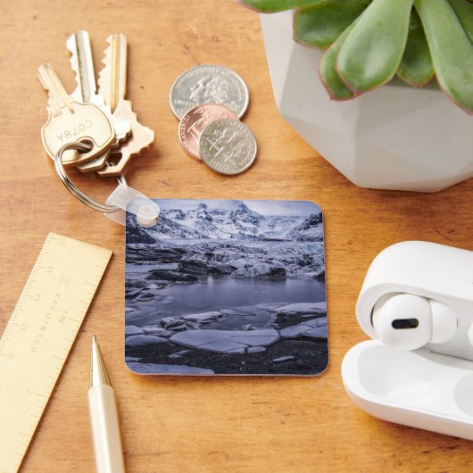 Porte-clés Glace et neige | Glacier Sólheimajökull, Islande (Bureau)