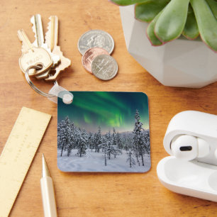 Porte-clés Glace et neige Paysage d'hiver, Finlande