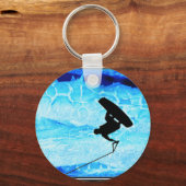 Porte-clés glace wakeboard (Recto)