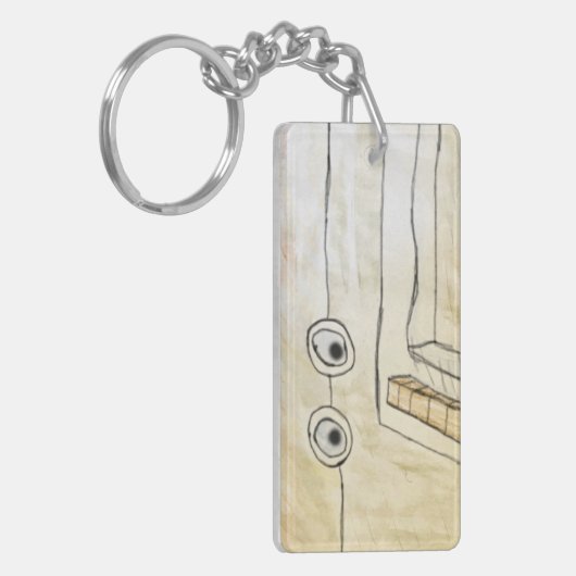 Porte-clés GlacialPairofEyeballs.exe Personnalisé (Devant gauche)