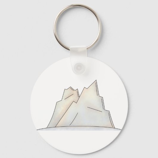 Porte-clés Glacier Iceberg (Recto)