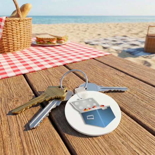 Porte-clés Glacière