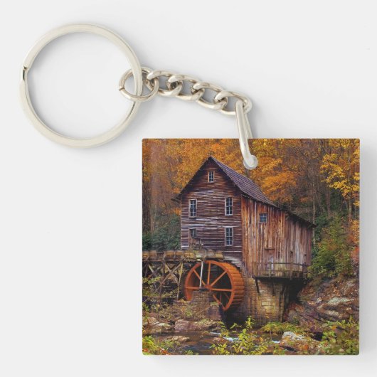 Porte-clés Glade Creek Grist Mill (Devant)