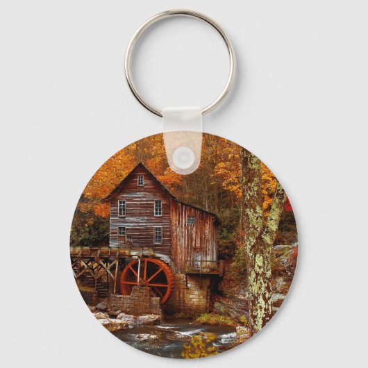 Porte-clés Glade Creek Grist Mill (Recto)