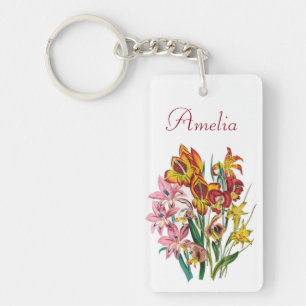 Porte-clés Gladioli personnalisé