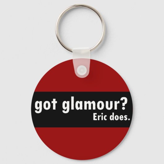 Porte-clés Glamor, Eric, (Recto)