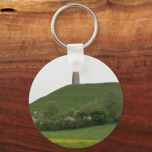 Porte-clés Glastonbury Tor (Recto)