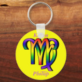 Porte-clés GLBT Aries & Virgo (Recto)