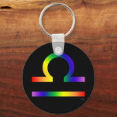 Porte-clés GLBT Libra (Recto)