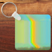 Porte-clés Glitch esthétique Rainbow Dream Porte - clé (Recto)