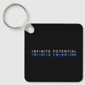 Porte-clés Glitch Potentiel Infini (Recto)