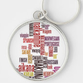 Porte-clés Global Groove : Hakuna Matata dans chaque langue (Devant)