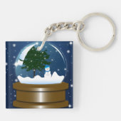 Porte-clés Globe de neige (Dos)